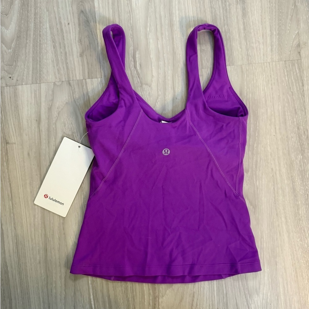 NWT Lululemon Align™ Waist-Length Tank – Moonlit Magenta– Size 0 - Picture 6 of 9